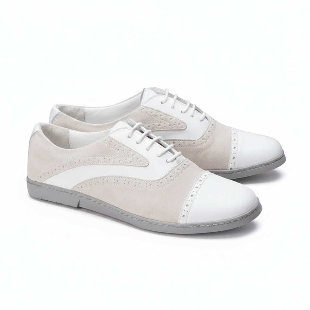 Elegance meets comfort: discover white barefoot shoe style  display picture 1