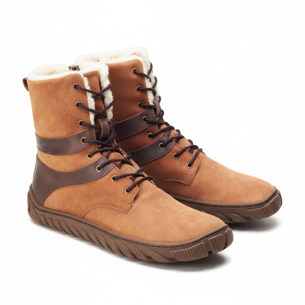 VIVAQ Brown Waterproof | ZAQQ Barefoot Shoes