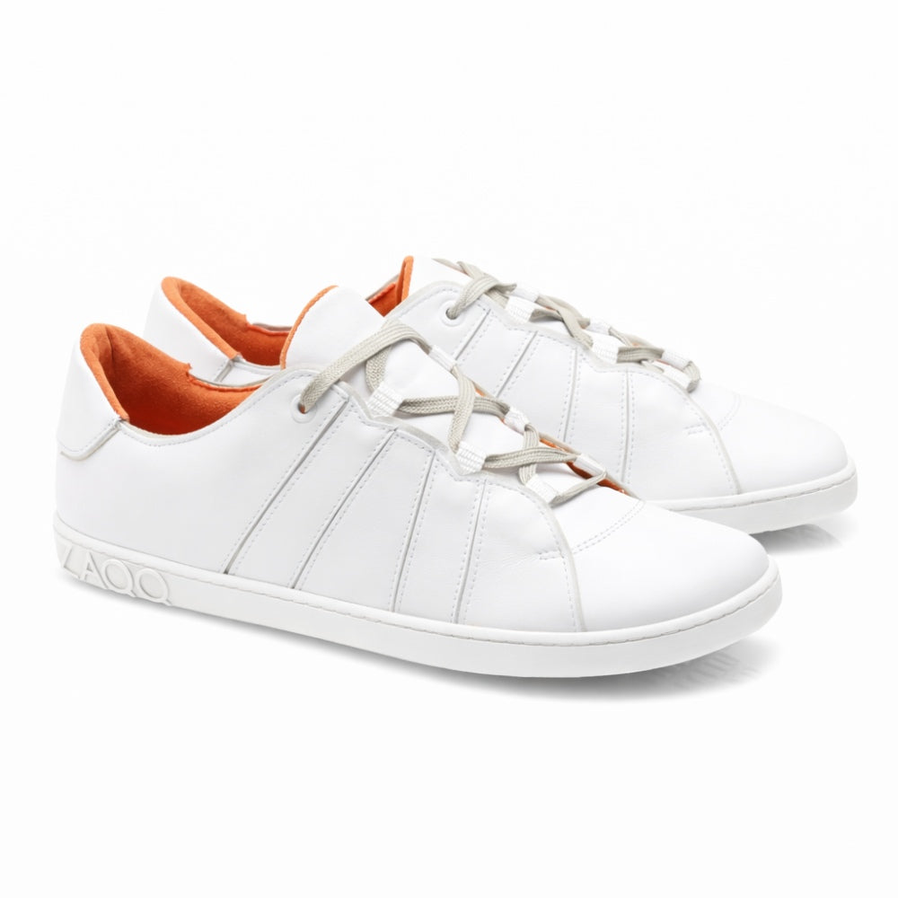 QQQ Low White: Comfortable Sneaker | ZAQQ Barefoot Shoes