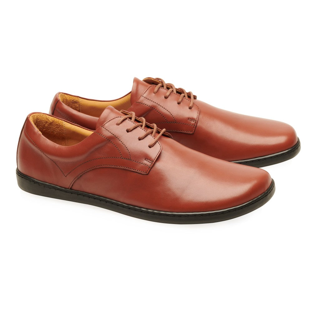 zaqq peaq leather dress shoe PEAQ Dark Brown