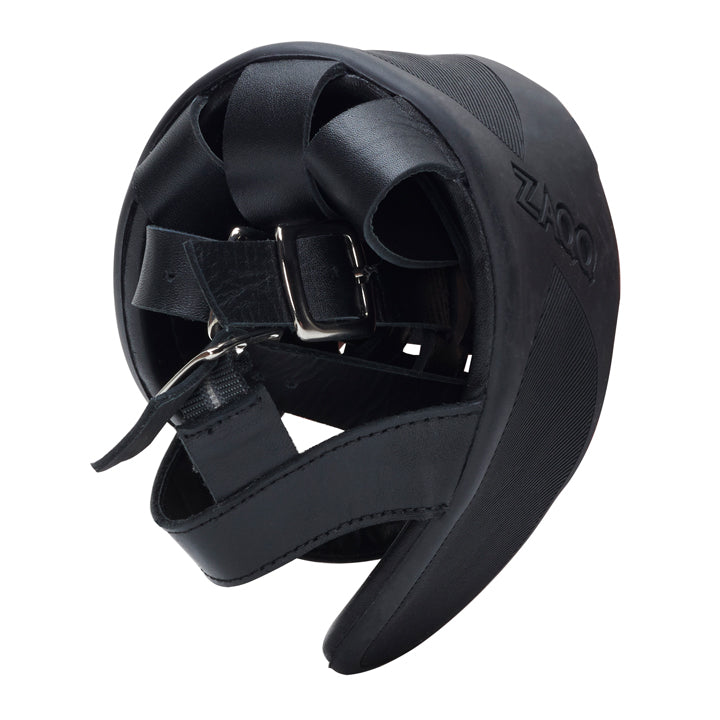 The QORA Black helmet from ZAQQ impresses with its modern design with straps and buckles. Featuring a sleek exterior and a padded interior, it offers both comfort and safety so you can ride in style.