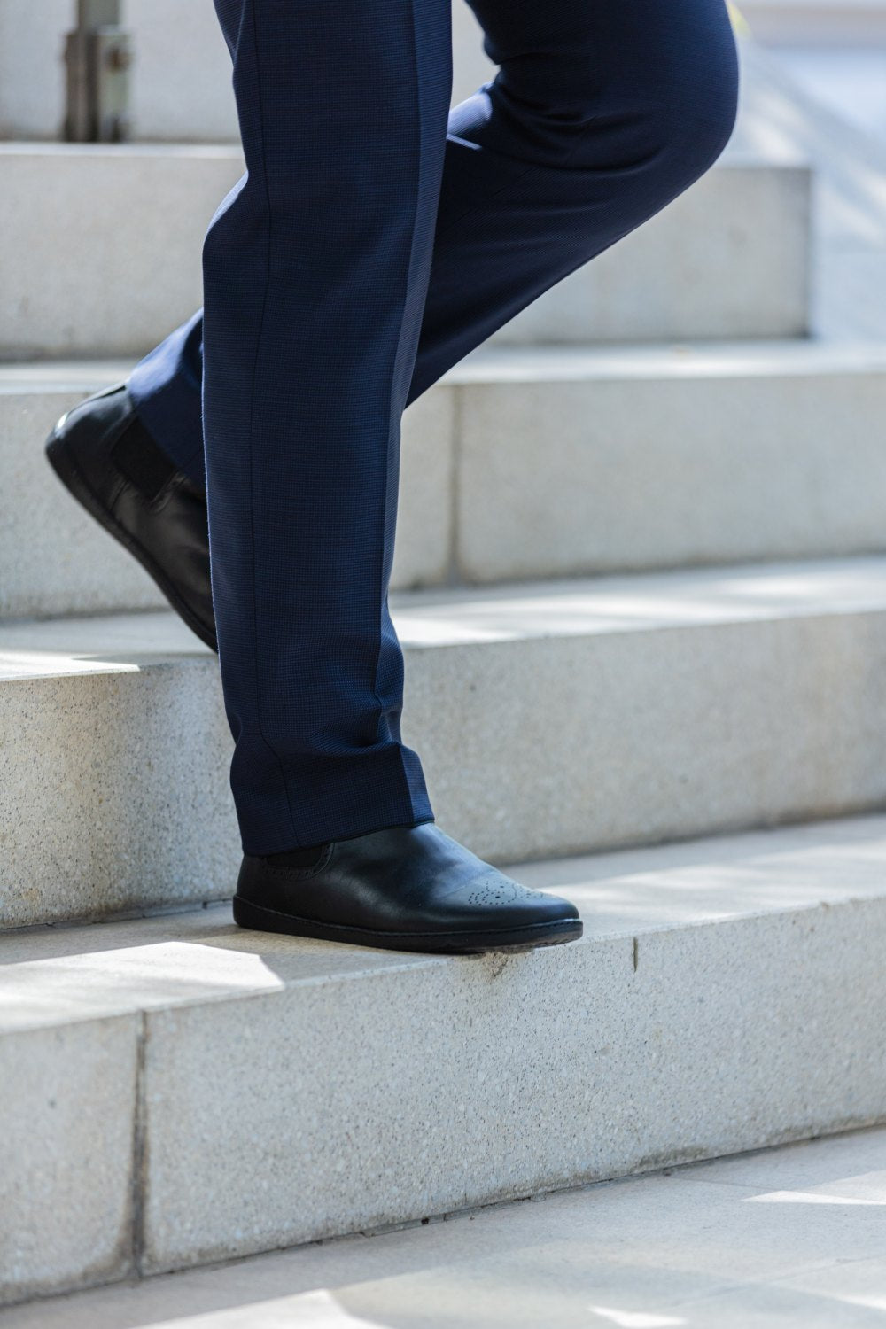 ZAQQ EQUITY Brogue Black: Chelsea Boots Barefoot Shoes