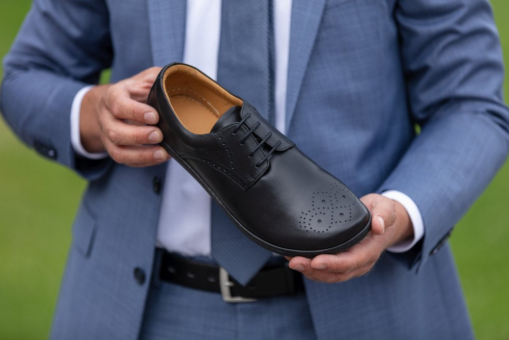 zaqq peaq leather dress shoe PEAQ Dark Brown