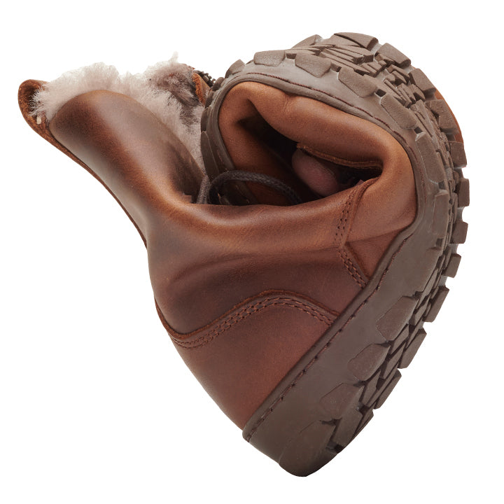 QUINTIC Winter Antique Brown | ZAQQ Barefoot Shoes