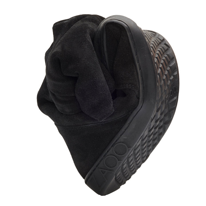 TUQ Black Winter Boot | ZAQQ Barefoot Shoes