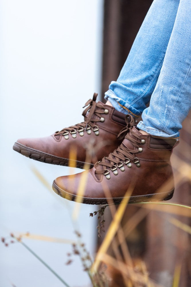 Vegan waterproof outdoor boot EXPEQ - ZAQQ Barefoot Shoes