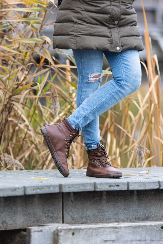 Expeq vegano marone impermeable