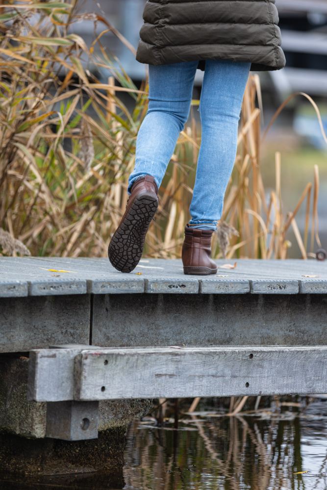 Expeq vegano marone impermeable