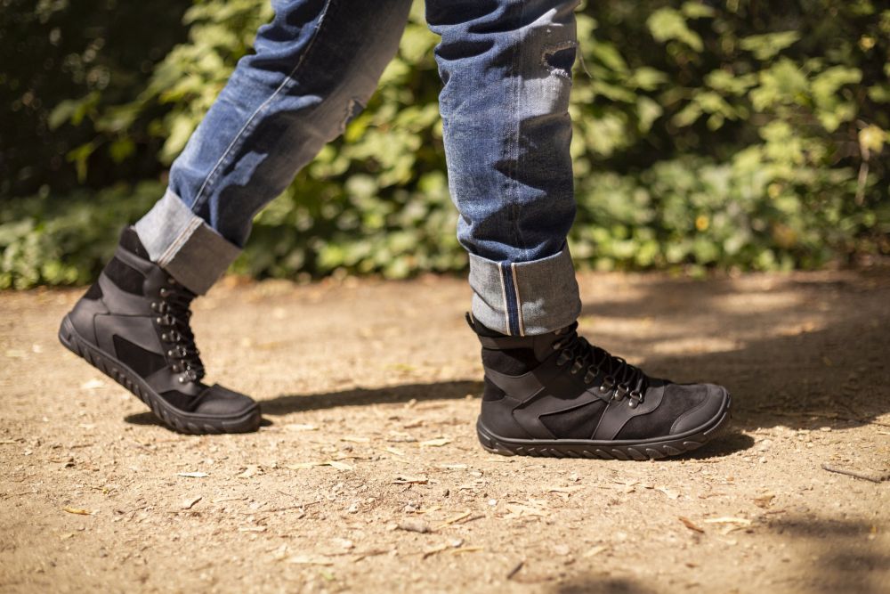 Explorer Black Waterproof | ZAQQ Barefoot Shoes