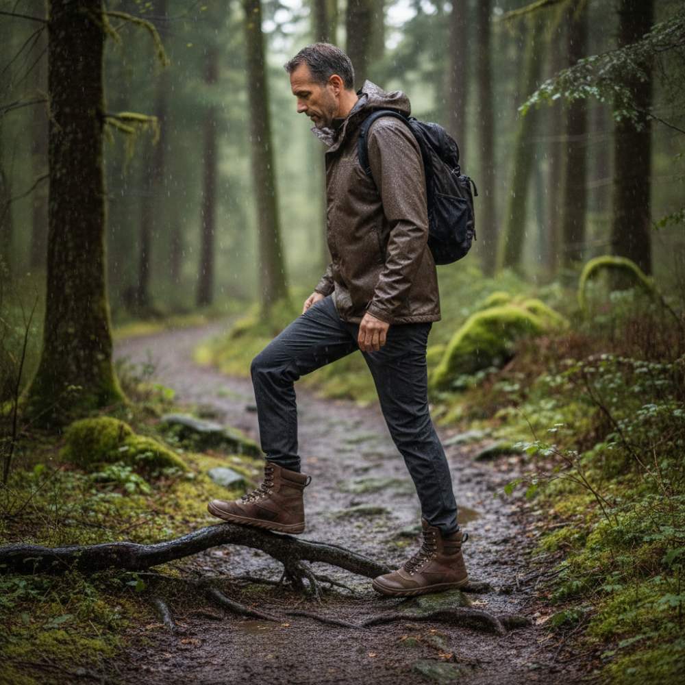 EXPLORER Brown Waterproof | ZAQQ Barefoot Shoes