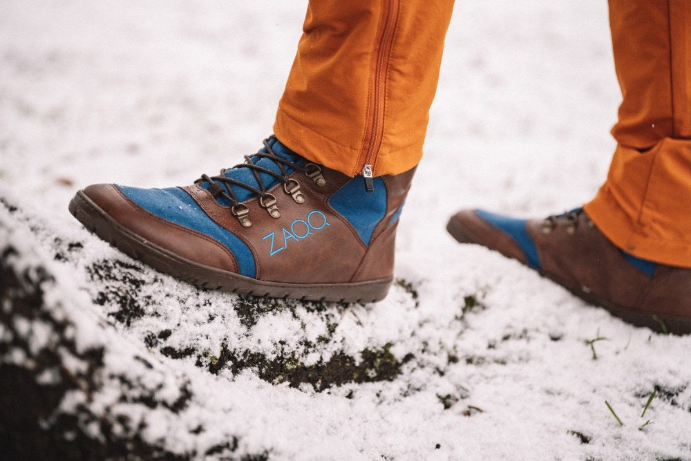 Hiqe marrón azul impermeable