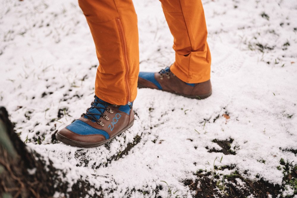 Hiqe marrón azul impermeable