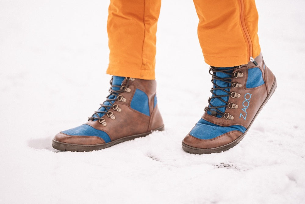 Hiqe marrón azul impermeable