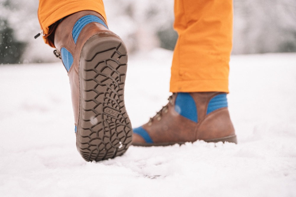 Hiqe marrón azul impermeable