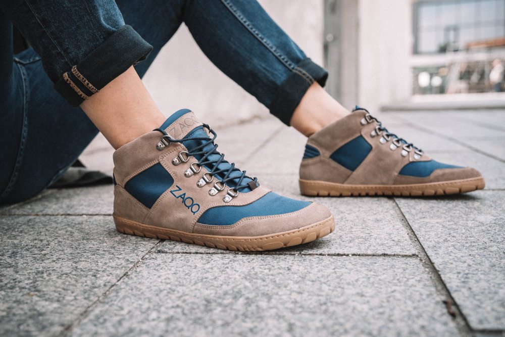 Discover the ultimate barefoot comfort in blue & brown! – ZAQQ