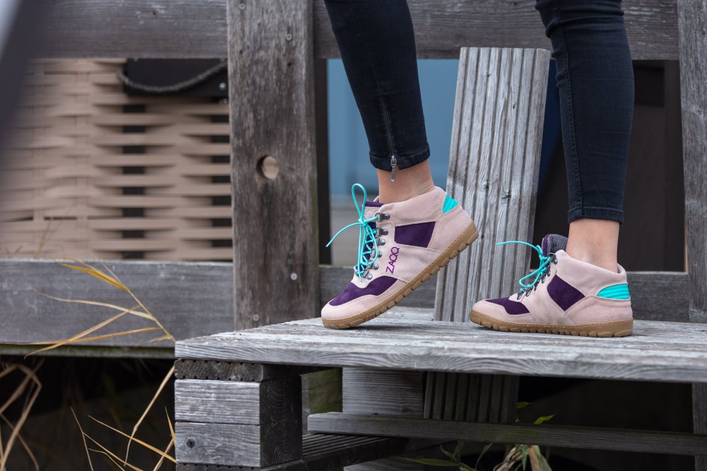 ZAQQ HIQE Turquoise - Waterproof Outdoor Barfoot Shoes