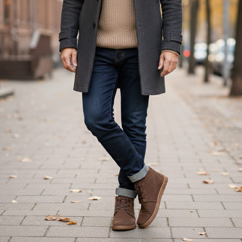 ZAQQ LANQASTER Brown - Barefoot Shoes, Boots