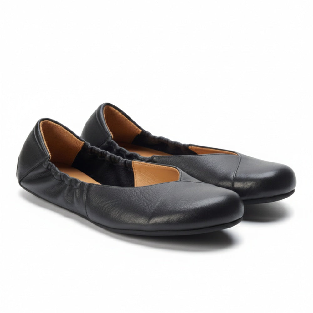 靴 HEWN Sq llic ballet flats 35h Ladies Ballerina – ZAQQ