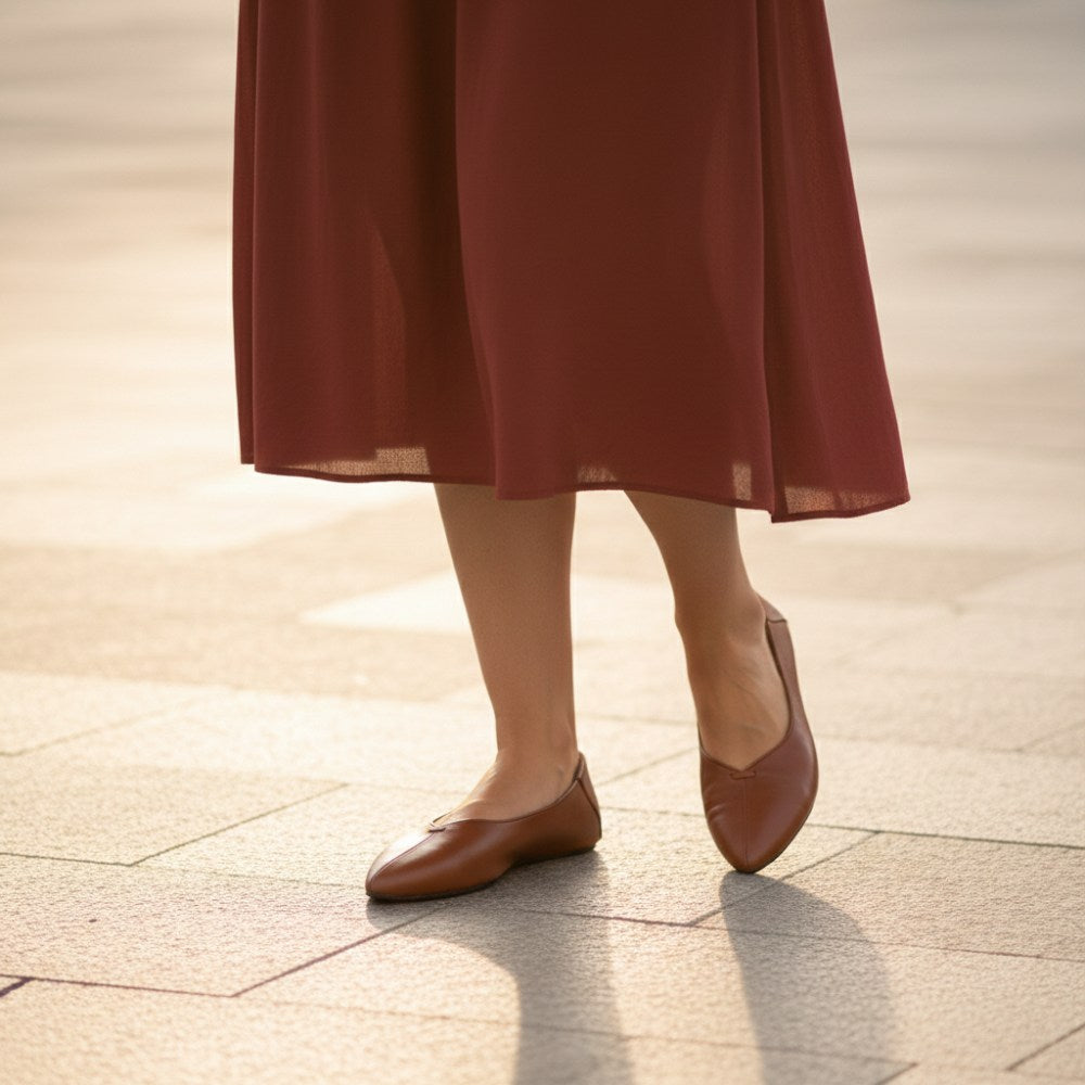 MEXIQ Brown | ZAQQ Barefoot Shoes