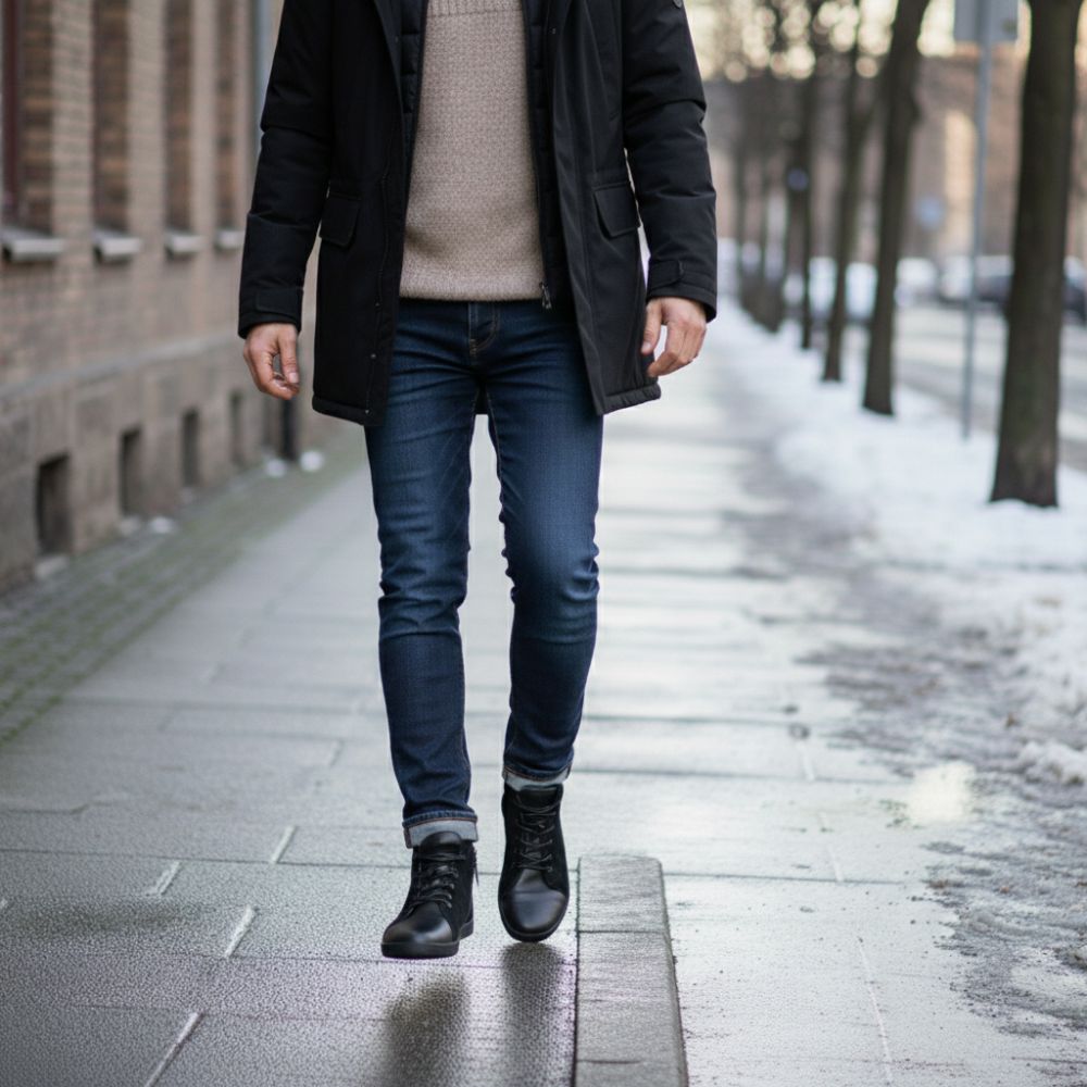 OMSQ ziemas vidū melns