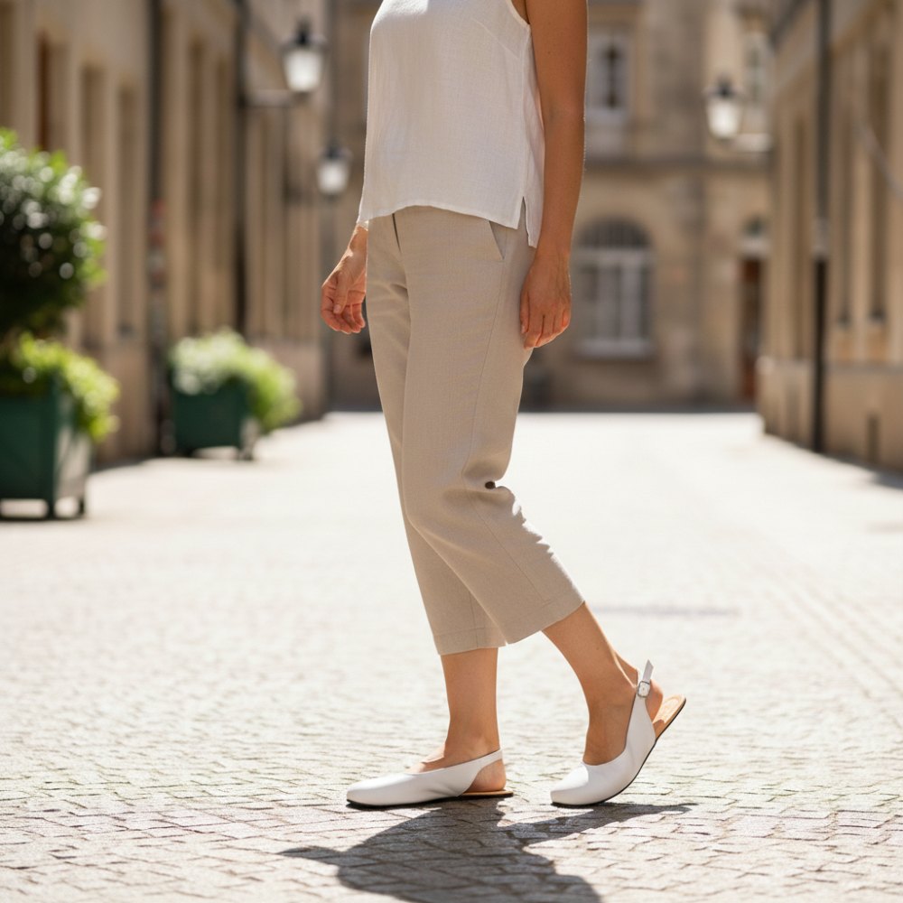 ZAQQ Barefoot Ballerina: PINQ White for Ladies