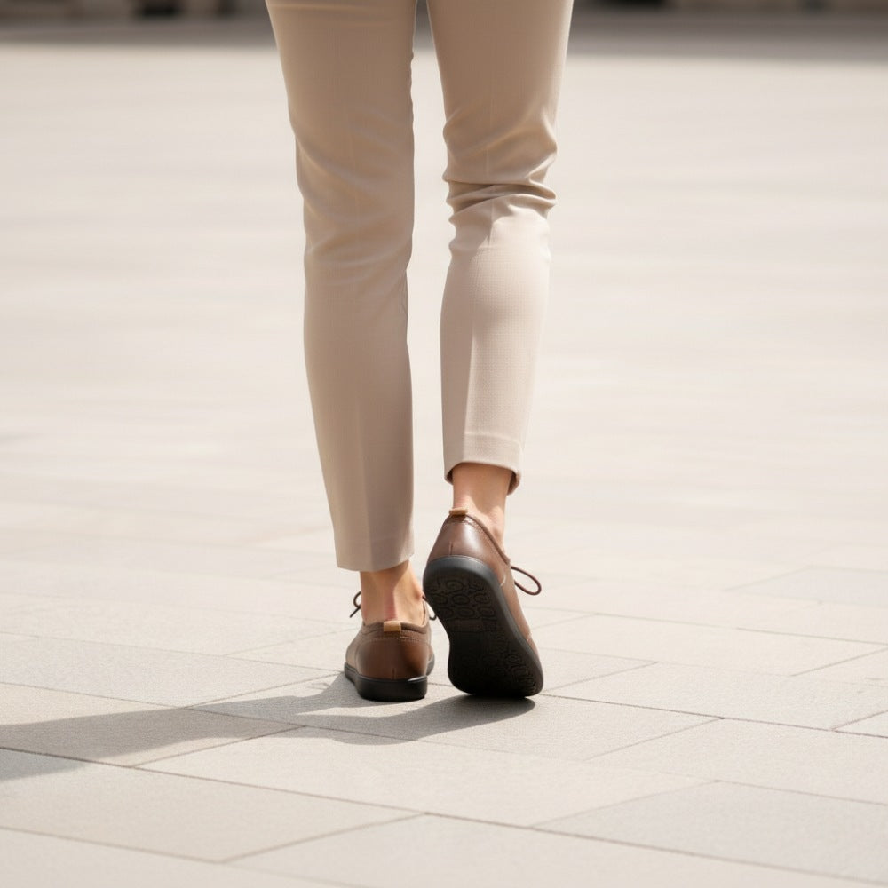 Piquant nappa tumepruun