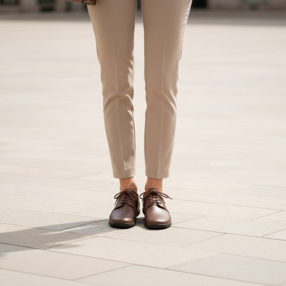 Piquant nappa tumepruun