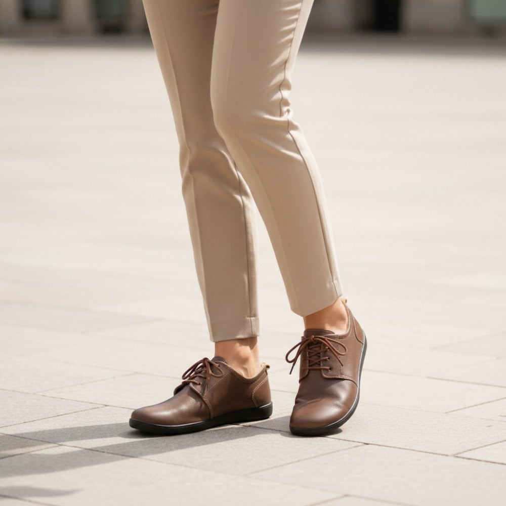 Piquant nappa tumepruun