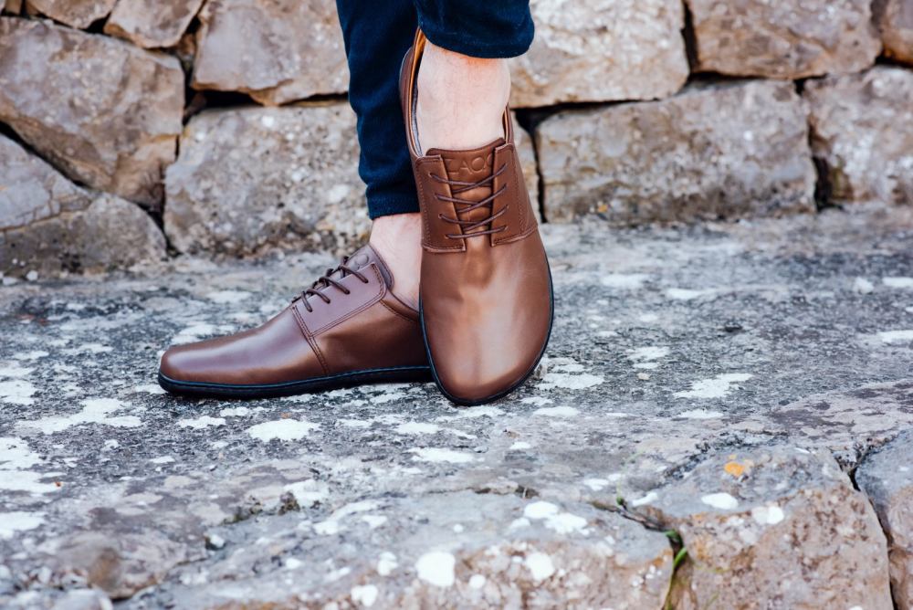 Piquant nappa tumepruun