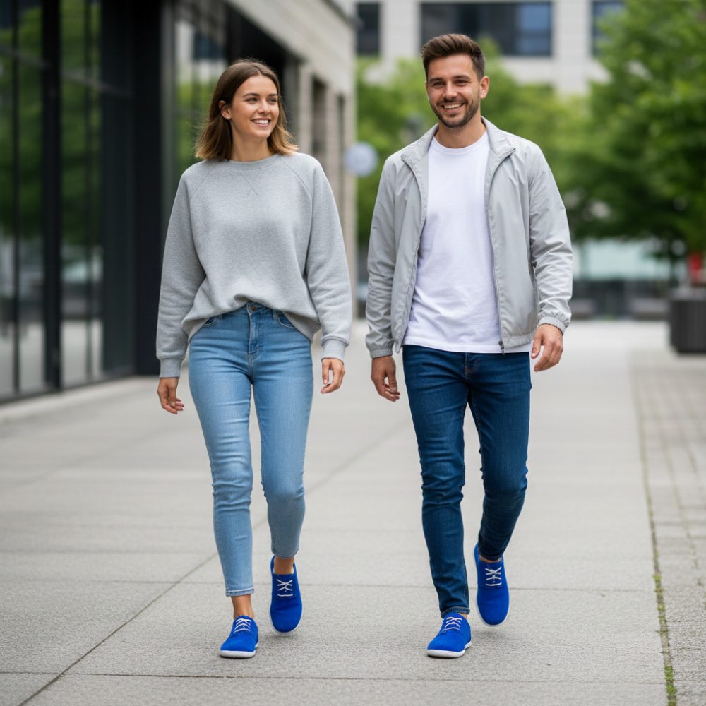 PIQUANT Velours cobalto