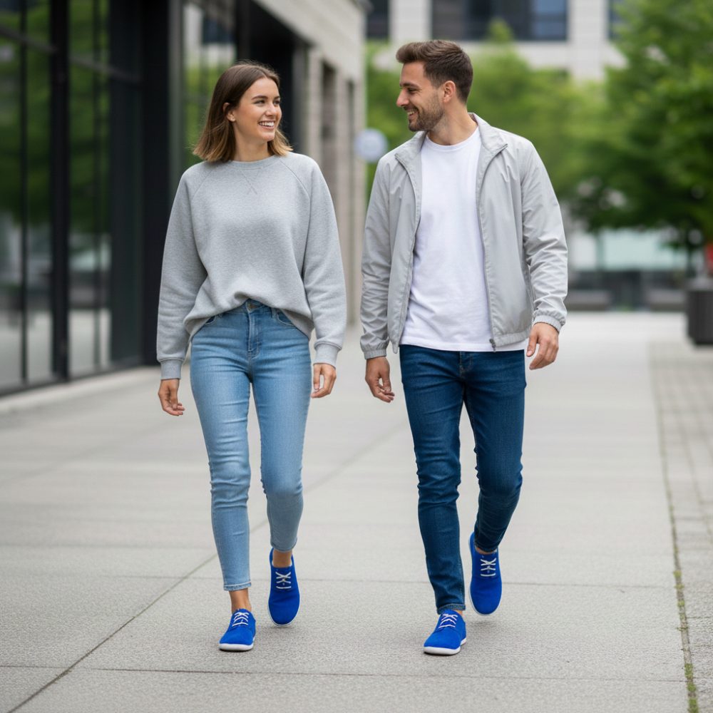 PIQUANT Velours cobalto