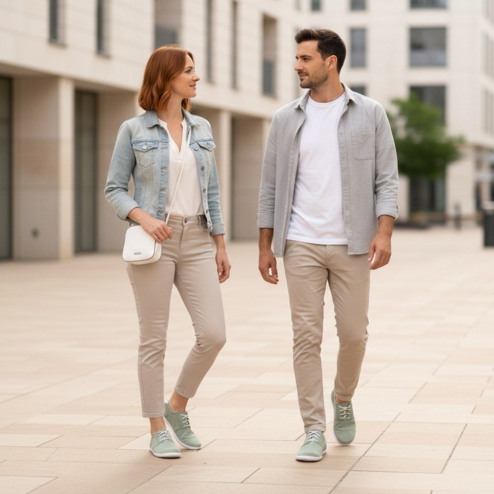 Pikantne veluurs lichtgray