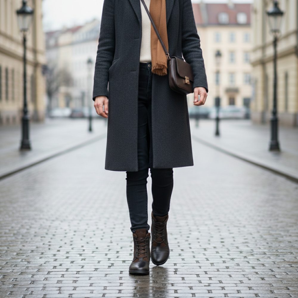 TMT コンチョ　レザー　モカシンブーツ　クレープソール　9 Elegance meets comfort: discover stylish barefoot shoes! – ZAQQ