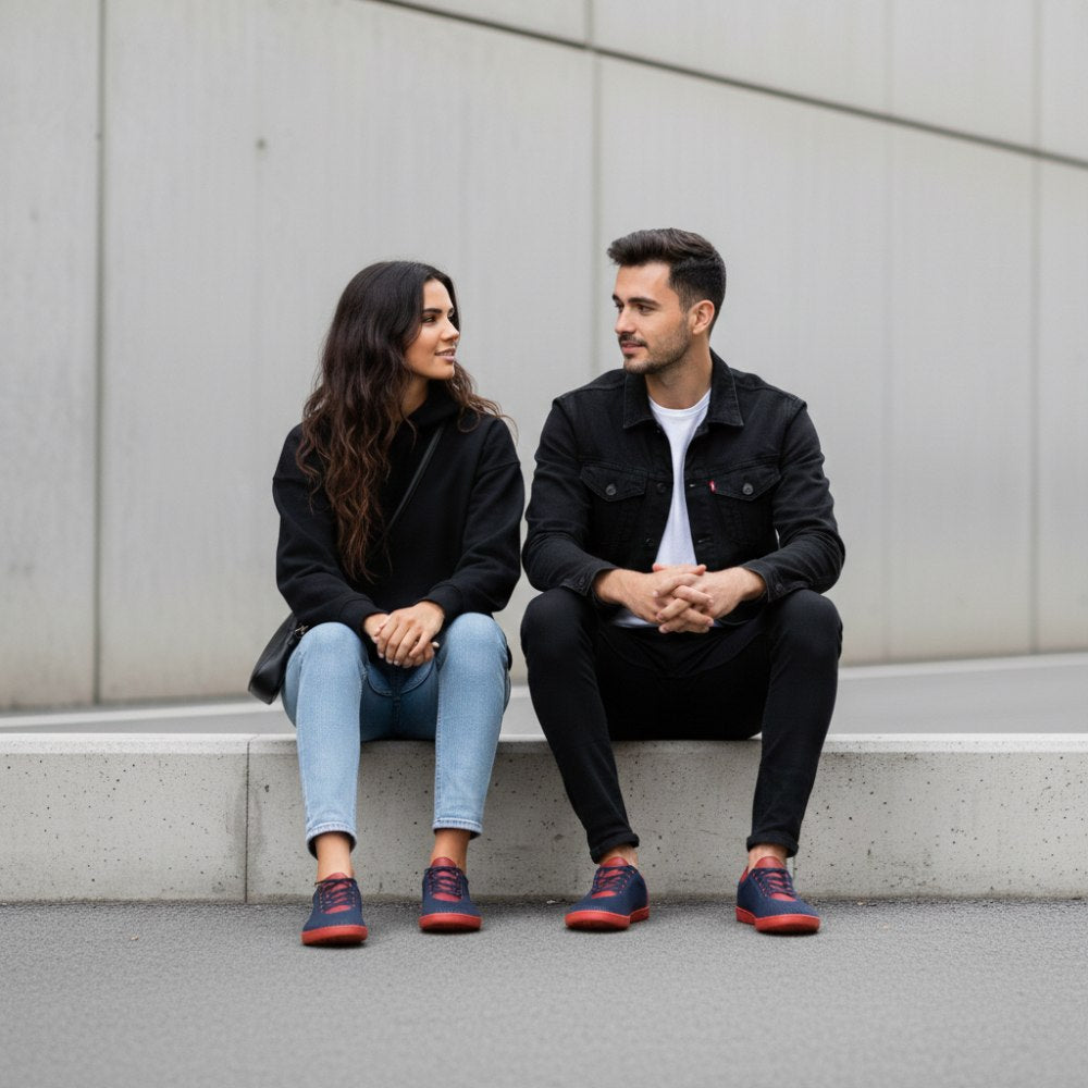 QARO Lacivert Kırmızı