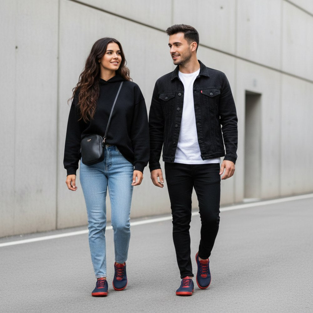 QARO Lacivert Kırmızı