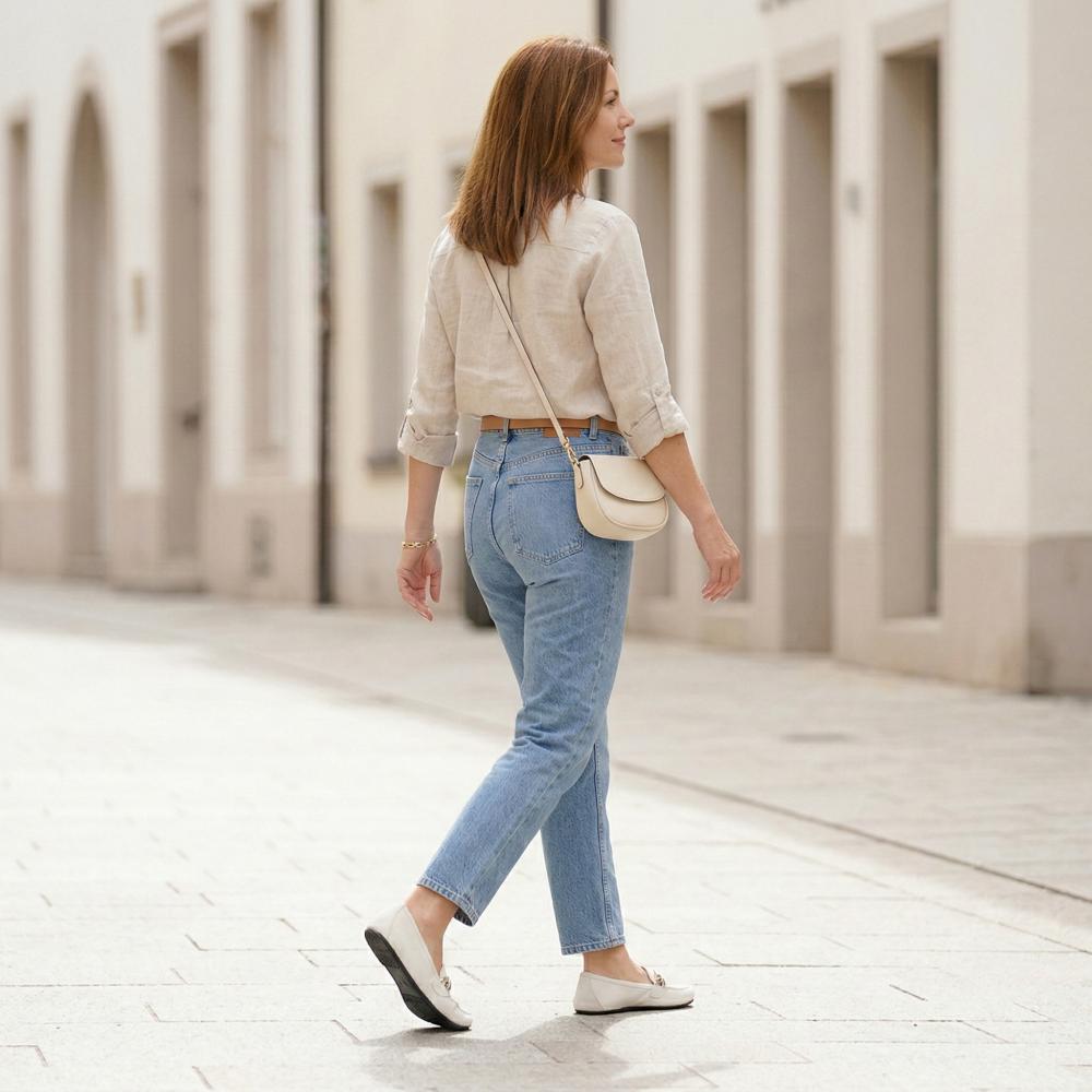 Feminin & flexible: discover the white barefoot moccasin! – ZAQQ