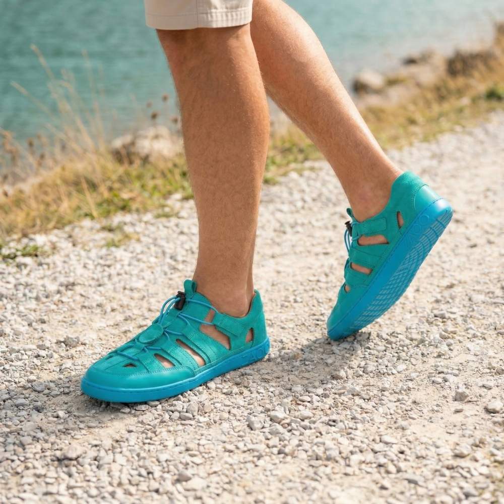 QLEAR Turquoise: Outdoor Shoe Summer | ZAQQ Barefoot Shoes