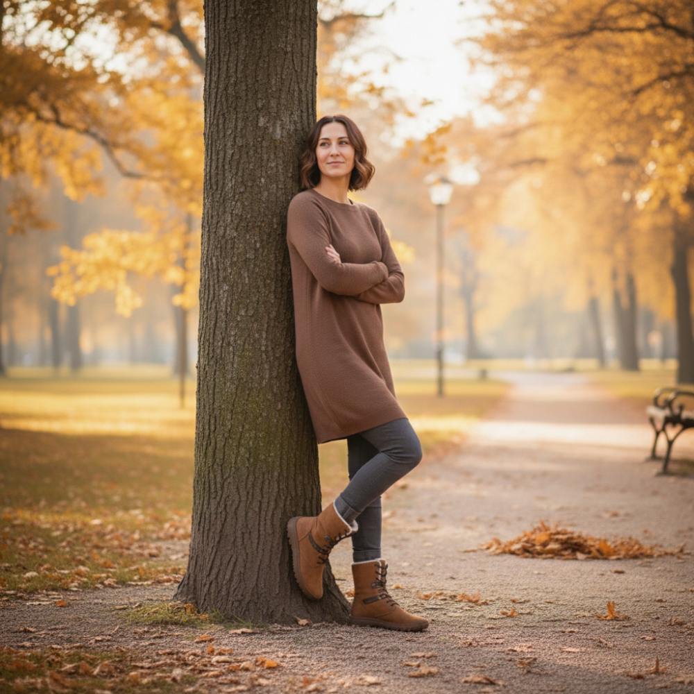 VIVAQ Brown Waterproof | ZAQQ Barefoot Shoes