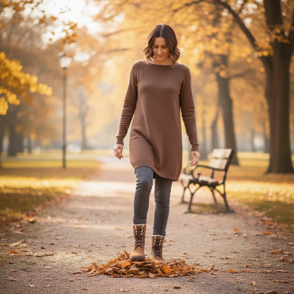 VIVAQ Brown Waterproof | ZAQQ Barefoot Shoes