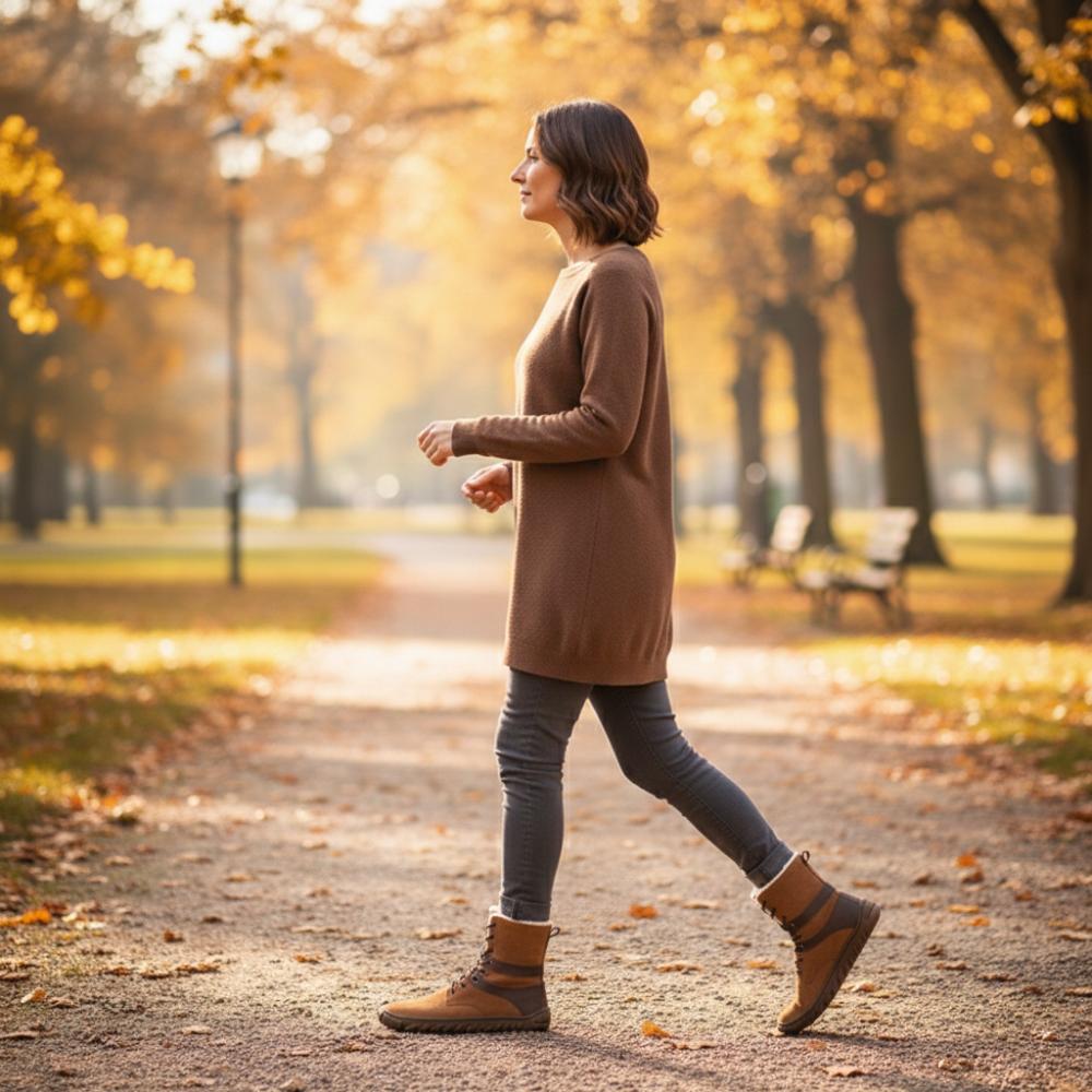 VIVAQ Brown Waterproof | ZAQQ Barefoot Shoes