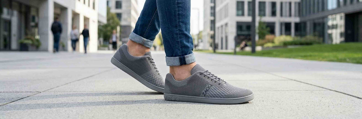 ZAQQ Sneaker Barfußschuhe für Herren