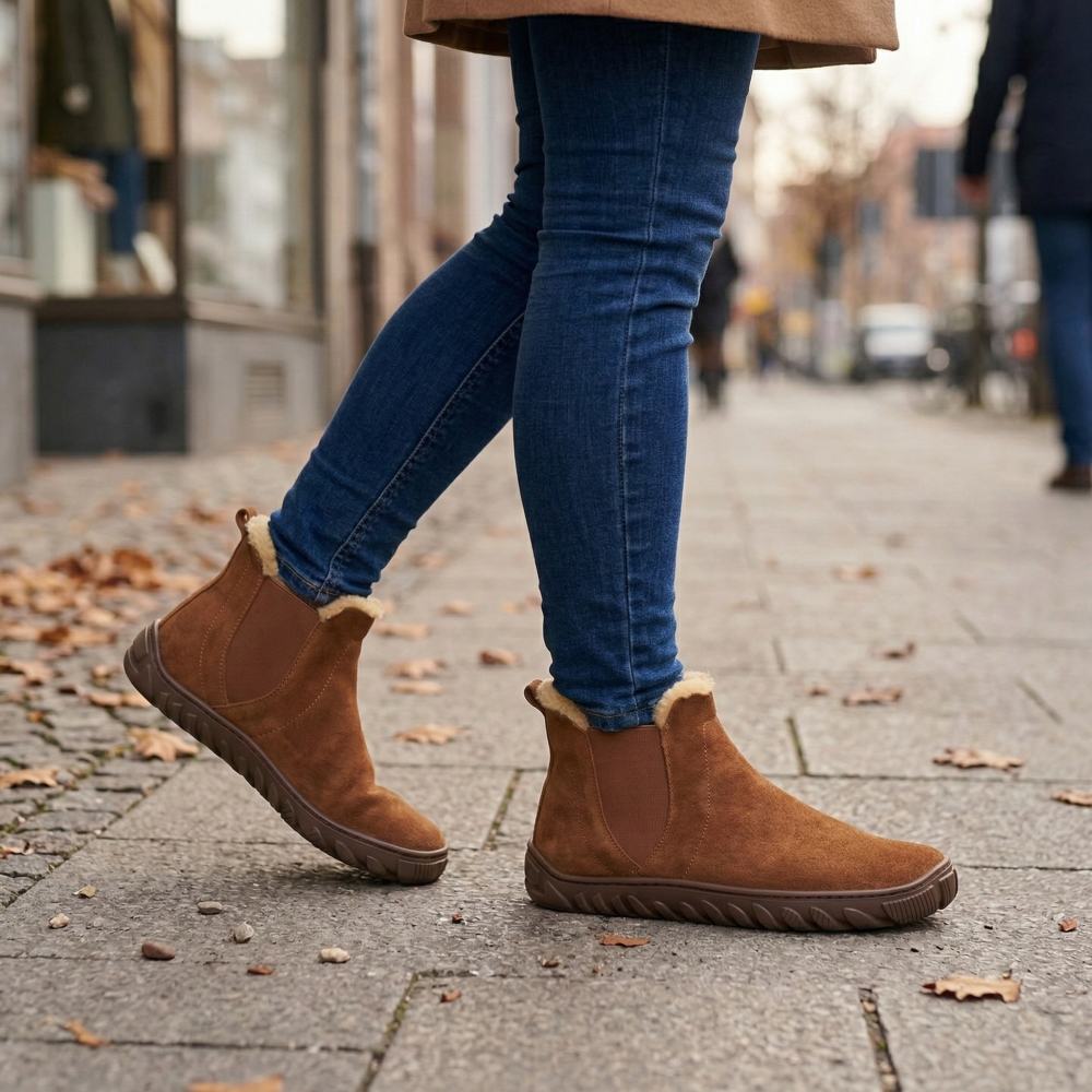 SHAREEF モンクシューズ Discover the ultimate winter comfort in Cognac style! – ZAQQ