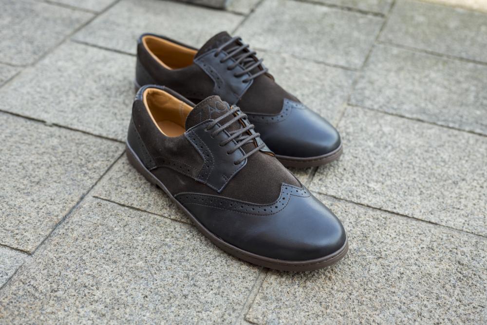 ZAQQ BRIQ Brogue Tonka: Business Shoe - Barefoot Shoe