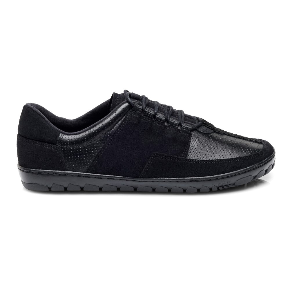 JAQ Black: Our comfy sneakers | ZAQQ Barefoot Shoes