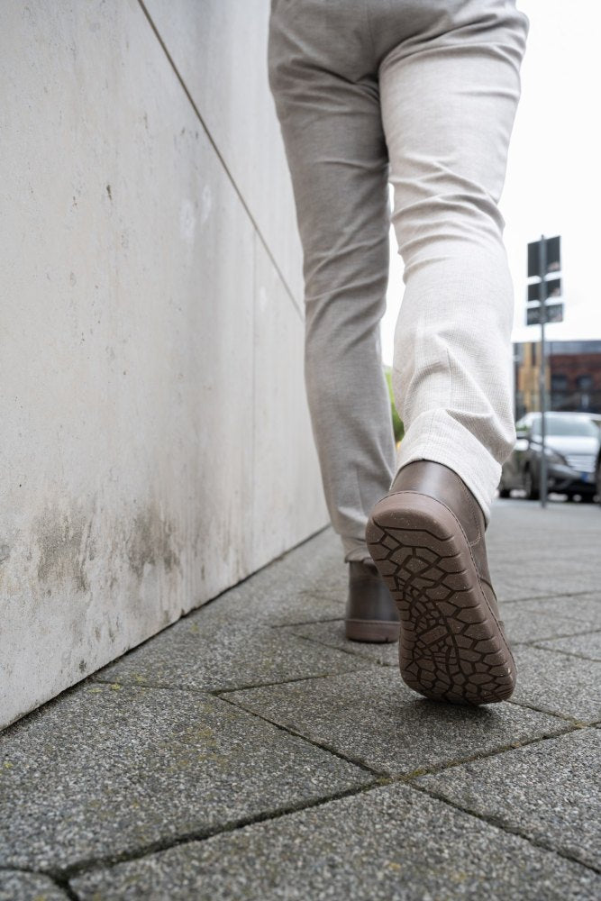 Parqer marrón oscuro