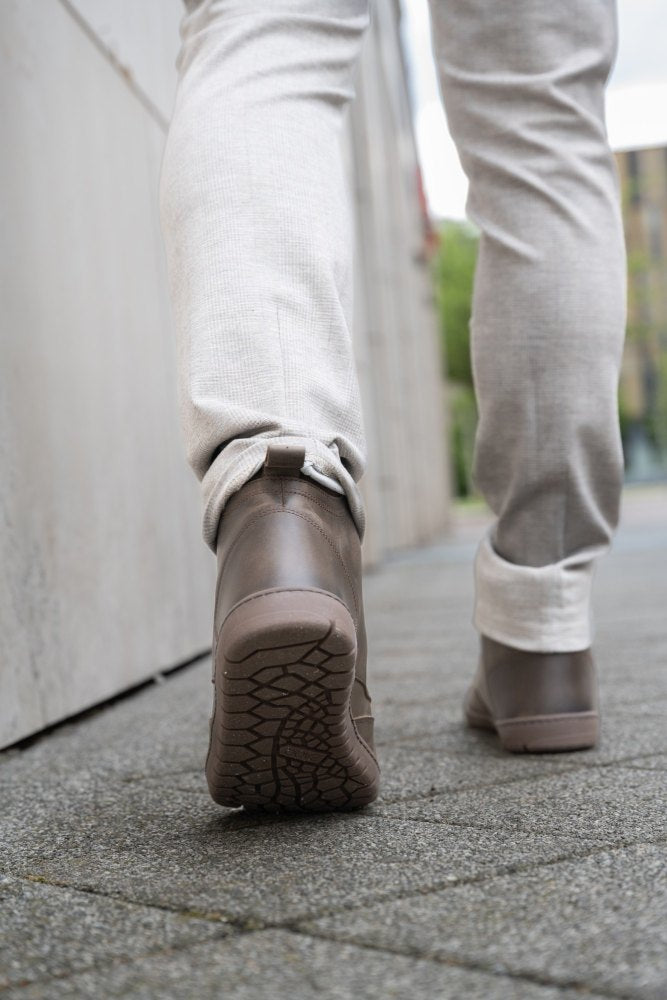 Parqer marrón oscuro