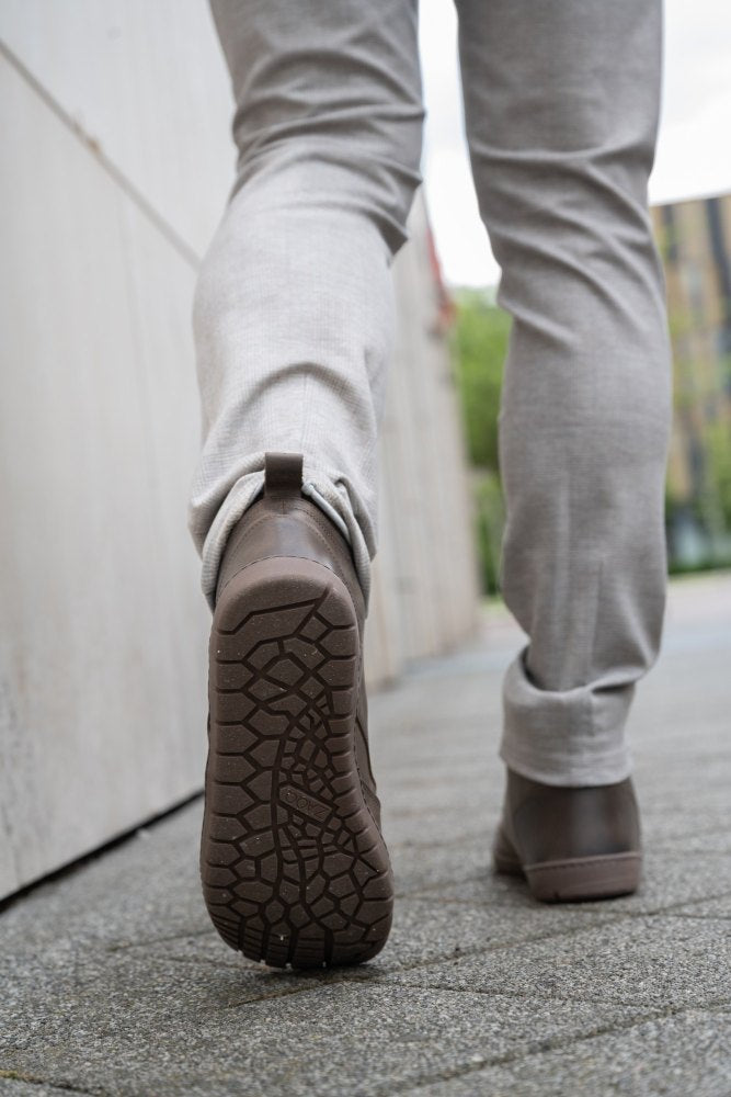 Parqer marrón oscuro