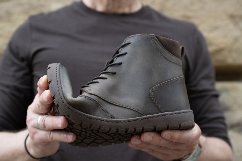 Parqer marrón oscuro