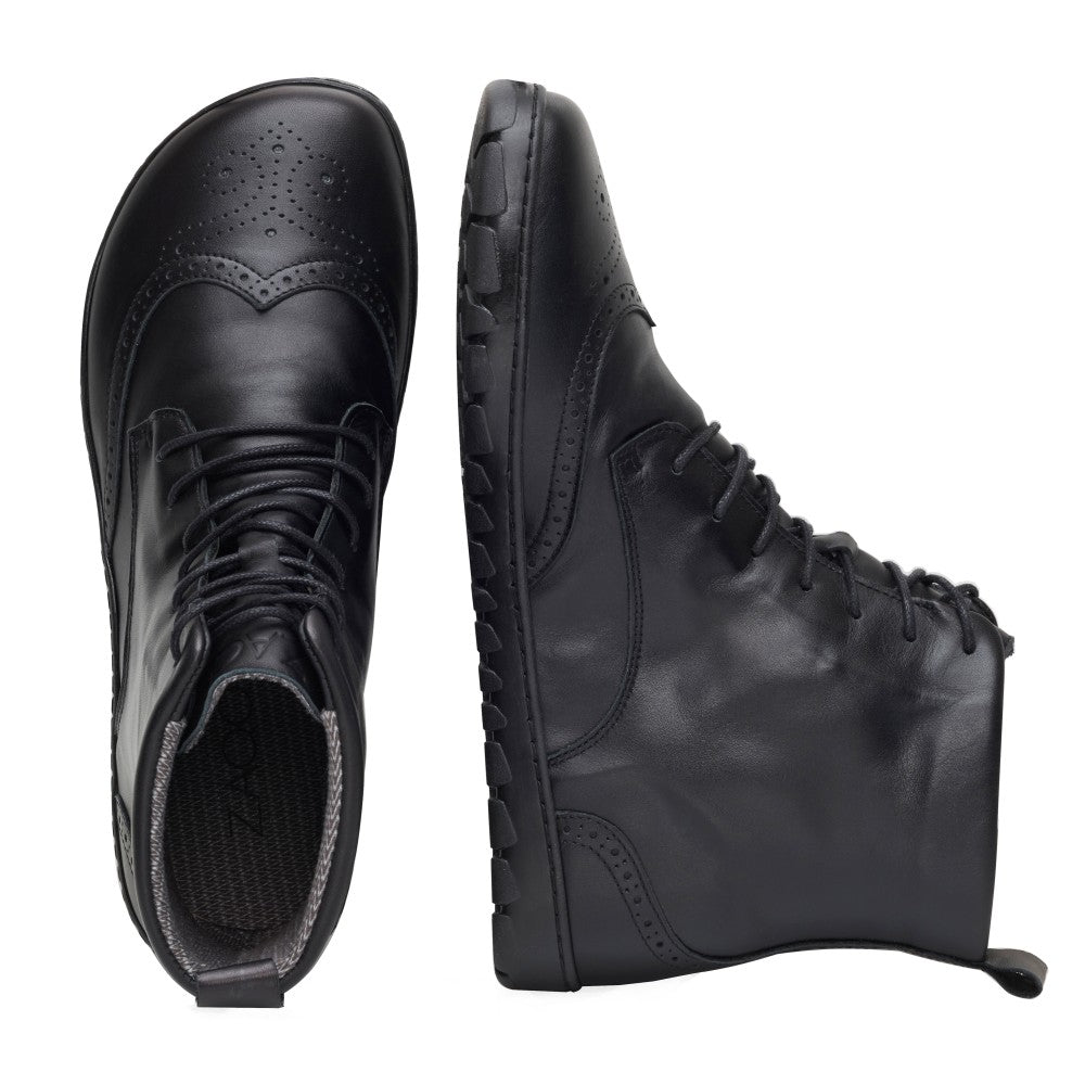 Elegant barefoot boot in black - flexible & waterproof! – ZAQQ