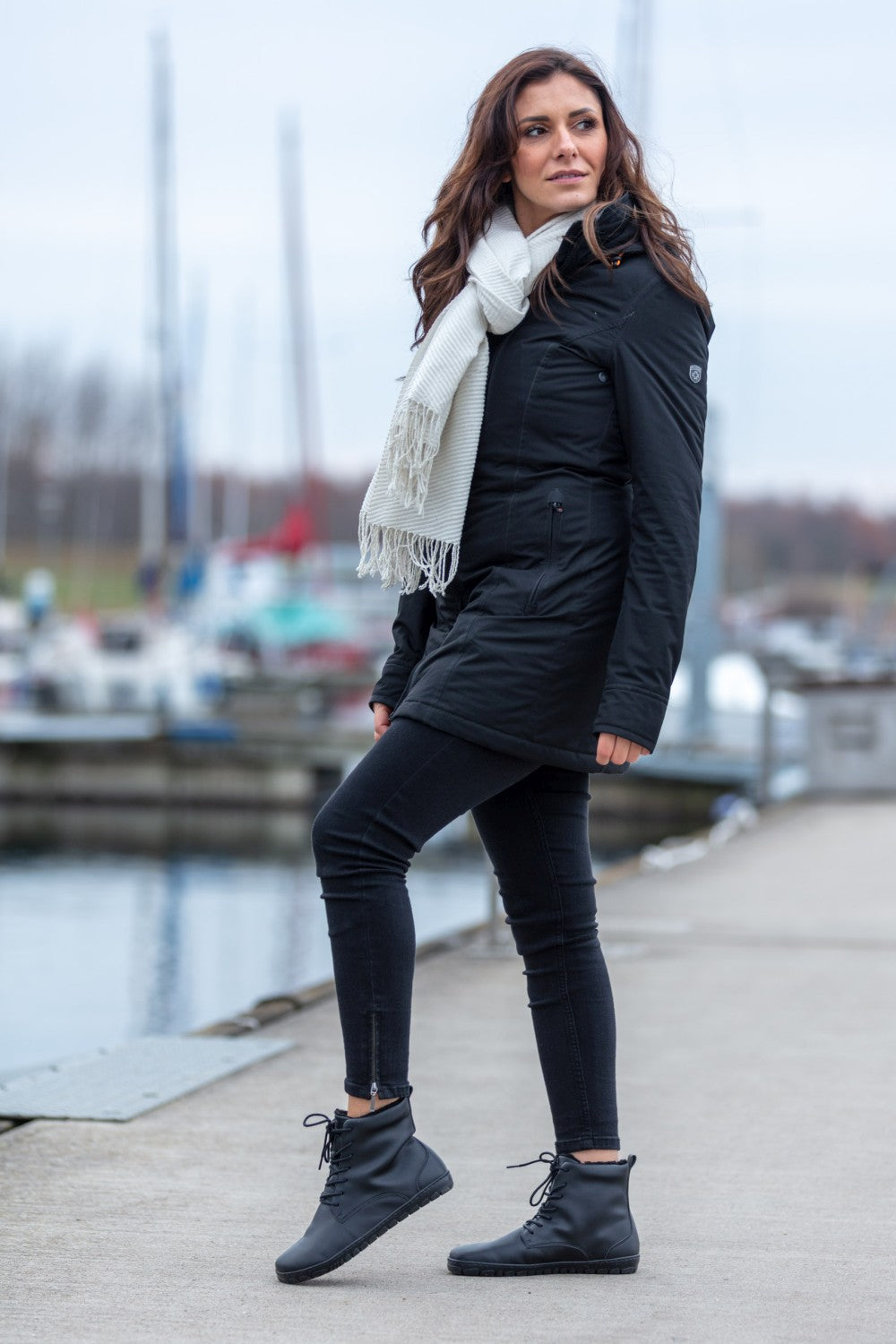 QUINTIC Winter Vegan Black | ZAQQ Barefoot Shoes